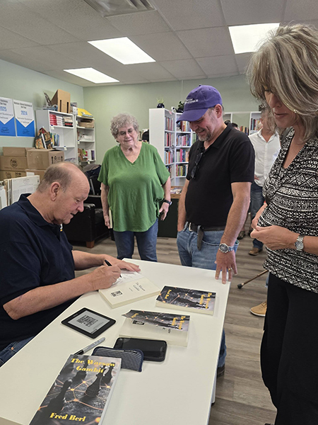 Fred Berl Book signing